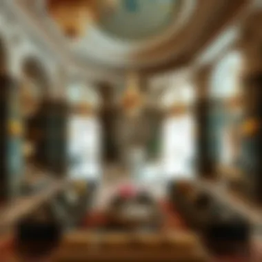 Opulent Interiors of Al Andalus Luxurious interior design within Al Andalus