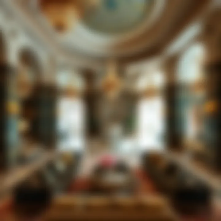 Opulent Interiors of Al Andalus Luxurious interior design within Al Andalus