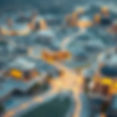 Zip Code Mapping of Al Nahda Map highlighting the zip code area of Al Nahda