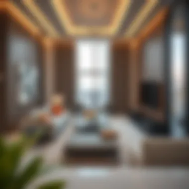 Contemporary Living Spaces at Al Yousifi Tower Contemporary living spaces in Al Yousifi Tower