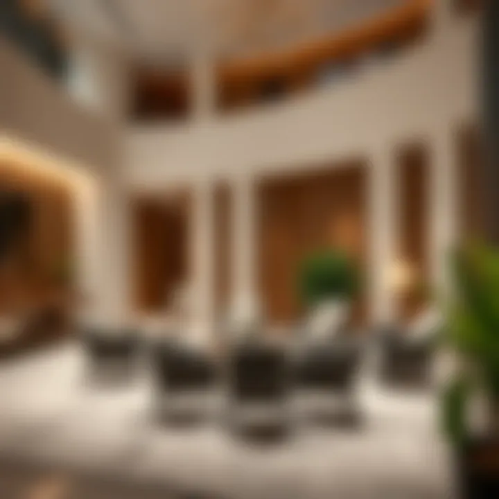 Client Consultation Space at Sobha Sales Center Area within the Sobha Sales Center dedicated to client consultations