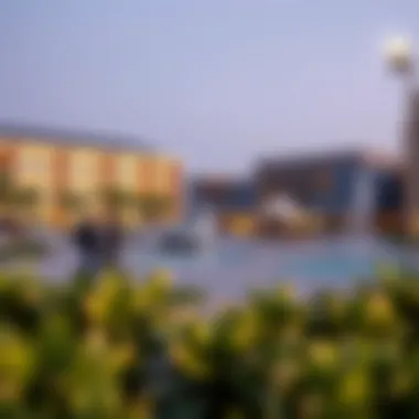 Community amenities and recreational facilities in Axis 8 Silicon Oasis