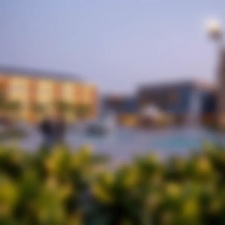 Community amenities and recreational facilities in Axis 8 Silicon Oasis