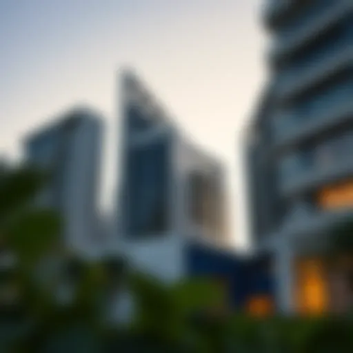 Architectural design of برج السلام showcasing modern aesthetics