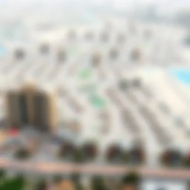 A map highlighting budget-friendly neighborhoods in Dubai