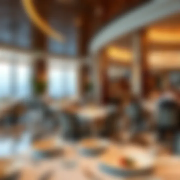 Elegant dining experience at Caesars Palace Bluewaters