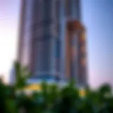 Stunning exterior view of Carson Tower showcasing modern architecture