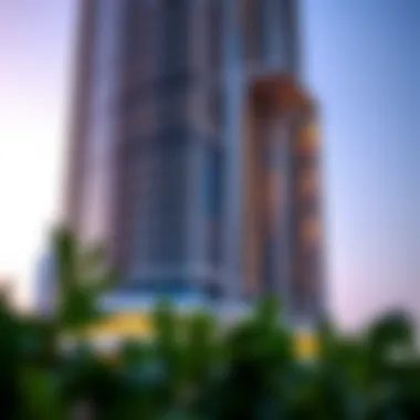 Architectural Marvel: Carson Tower Stunning exterior view of Carson Tower showcasing modern architecture