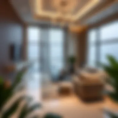 Sophisticated Interiors of Carson Tower Elegant interior design of a residence in Carson Tower