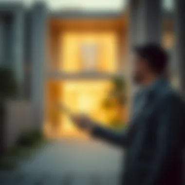 Homebuyer Exploring Options Homebuyer examining property options