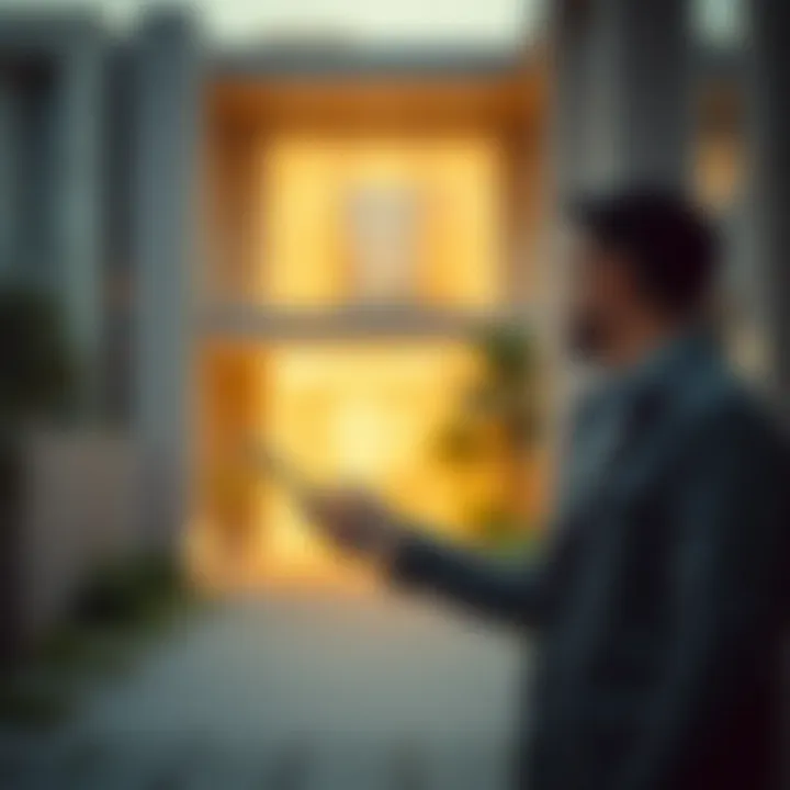 Homebuyer Exploring Options Homebuyer examining property options