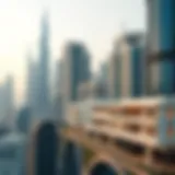 Dubai skyline showcasing luxury residences