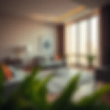 A cozy living space in an affordable Dubai apartment