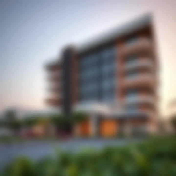 Architectural design of Damac projects