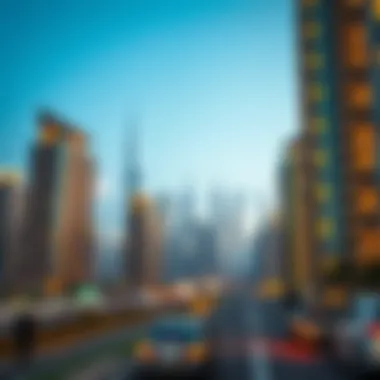 Dubai skyline featuring Damac developments