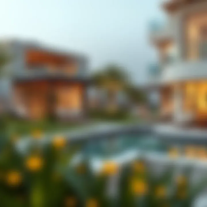 Modern amenities in the villas