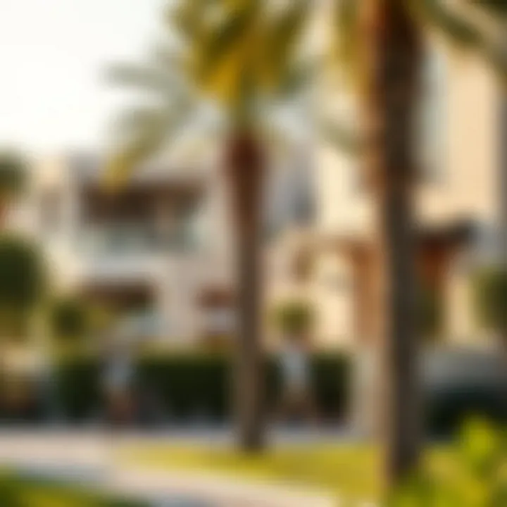 Community features and lifestyle around the villas