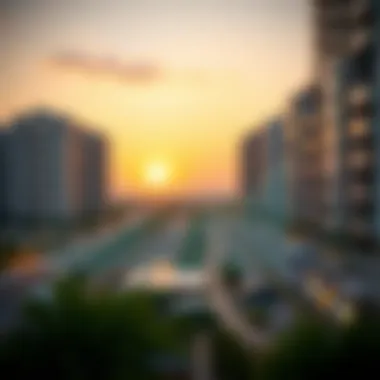 Graph illustrating market trends for 1 BHK apartments in Dubai