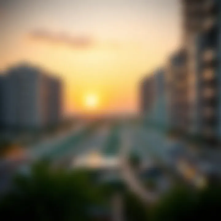 Graph illustrating market trends for 1 BHK apartments in Dubai