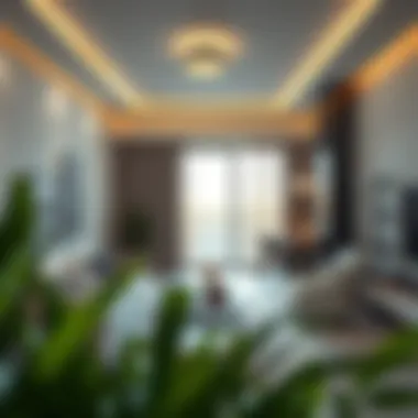 Modern 1 BHK apartment interior showcasing elegant design