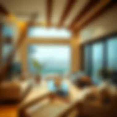 Stunning views from a 3BHK villa in Dubai