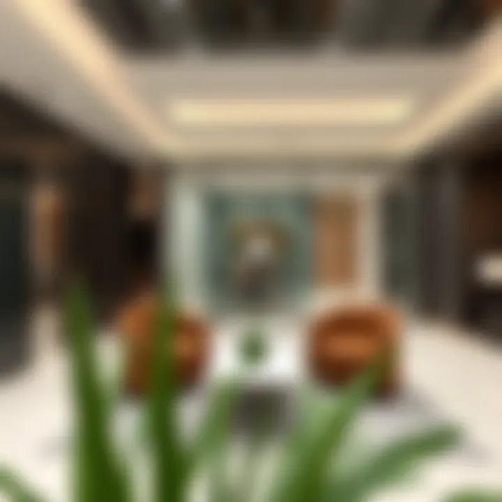 Showcasing Cost-effective Partition Solutions Cost-effective partition options showcased in a showroom