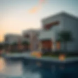 Stunning architectural design of Al Ain Oasis villas