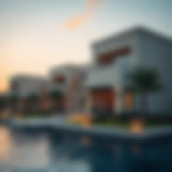 Stunning architectural design of Al Ain Oasis villas