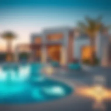 Modern amenities offered in Al Ain Oasis villas