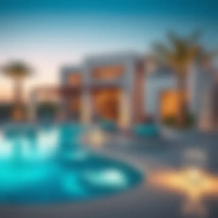 Modern amenities offered in Al Ain Oasis villas