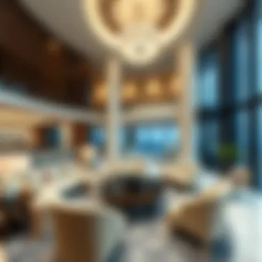 Luxurious amenities inside Al Meraikhi Tower