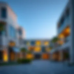 Modern architecture in Al Mirsal Real Estate