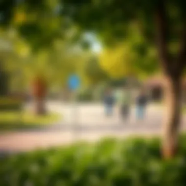 Vibrant community park in Al Nahda 2 highlighting green spaces.