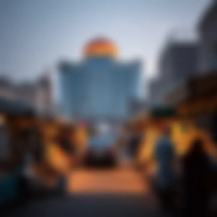 Local market scene in Al Nahda 2 illustrating active community life.