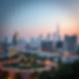 Stunning skyline view of Al Nahda 2 showcasing modern architecture.