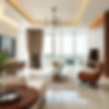 Interior layout of Al Nahda House 2 highlighting spacious living areas