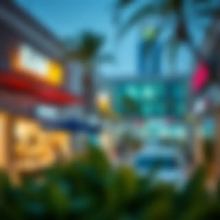 Amenities and shopping areas in Al Shawyfat