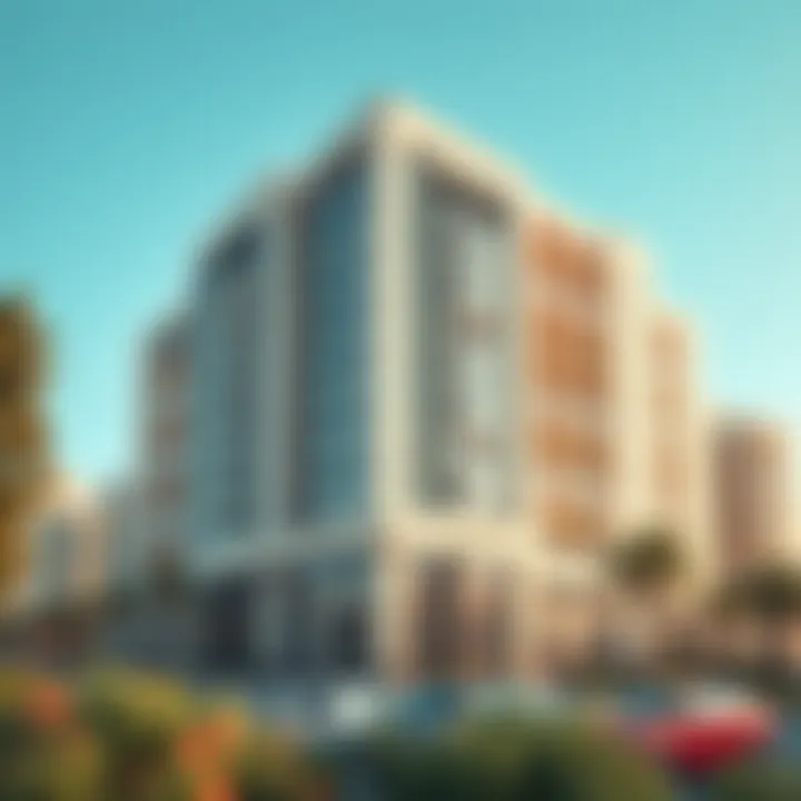 Modern real estate developments in Al Shawyfat