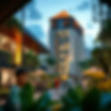 Vibrant community atmosphere of Aveline Residences