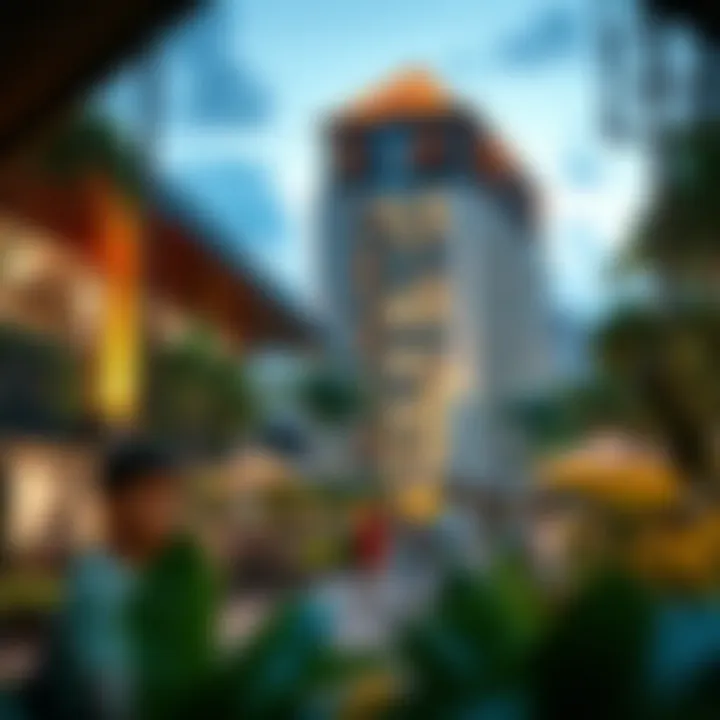 Vibrant community atmosphere of Aveline Residences