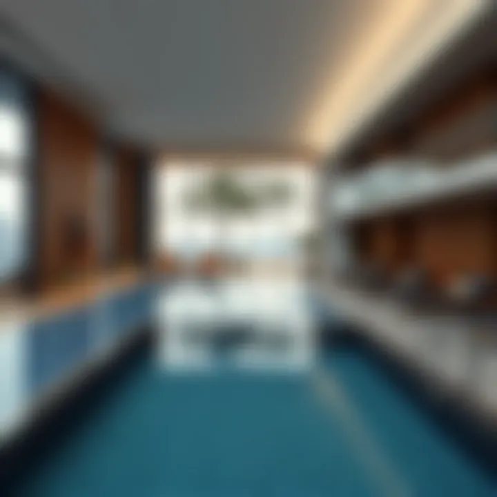 Luxurious amenities at Aveline Residences