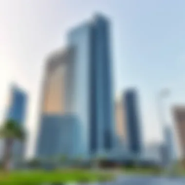 Architectural Marvel of Boulevard Plaza Tower 1 Stunning architectural view of Boulevard Plaza Tower 1