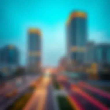 Major transport links connecting Emirates Hills to Dubai's key areas