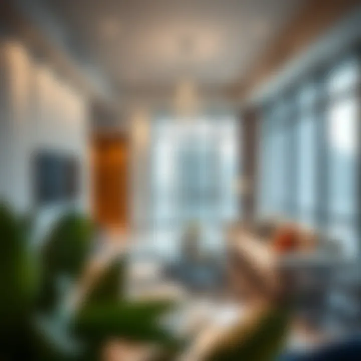 Stylish Living Space in Al Nahda Modern apartment living room in Al Nahda