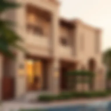 Luxury residential properties highlighting the real estate potential of Hadiqah Al-Fai.
