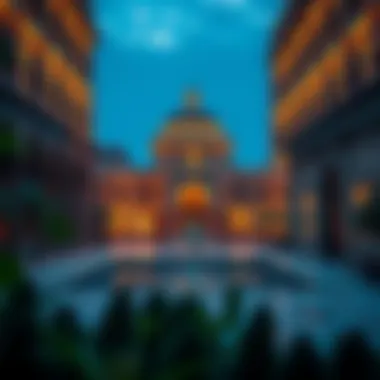 Diverse cultural influences in Satwa's hotel architecture