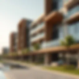 Stunning architectural view of Lake Terrace