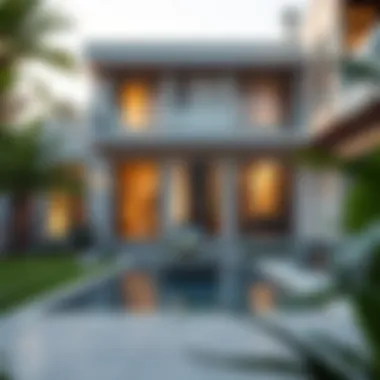 Outdoor Paradise: The Allure of Luxury Exteriors Beautifully landscaped outdoor space of a luxury property