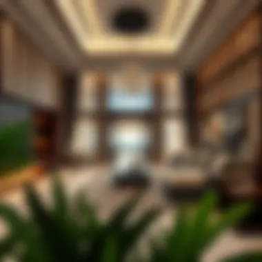 Interior of a High-End Villa in Dubai Stunning interior design of a high-end villa in Dubai