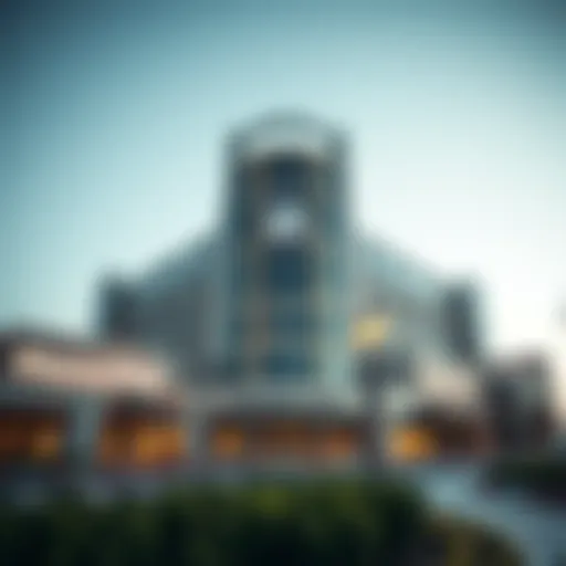 Architectural Elegance of Manar Mall Stunning architecture of Manar Mall showcasing modern design